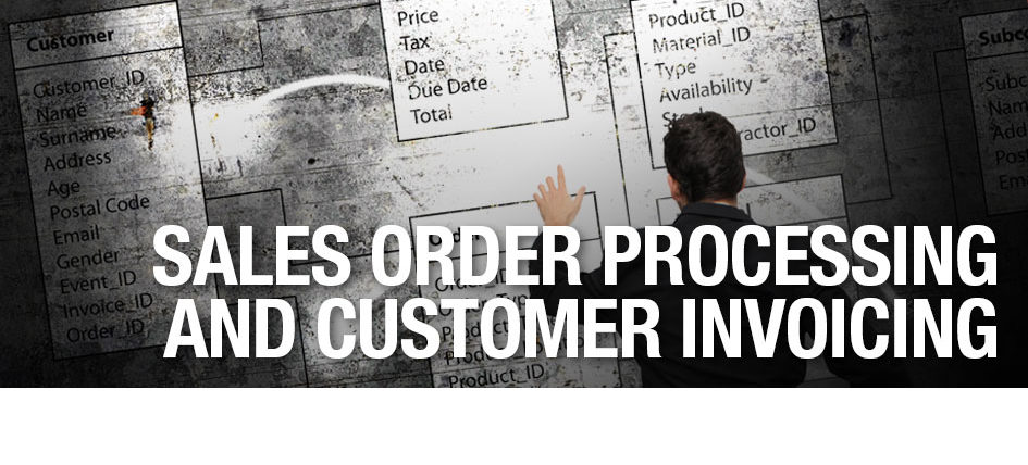 Sales Orders and Invoicing